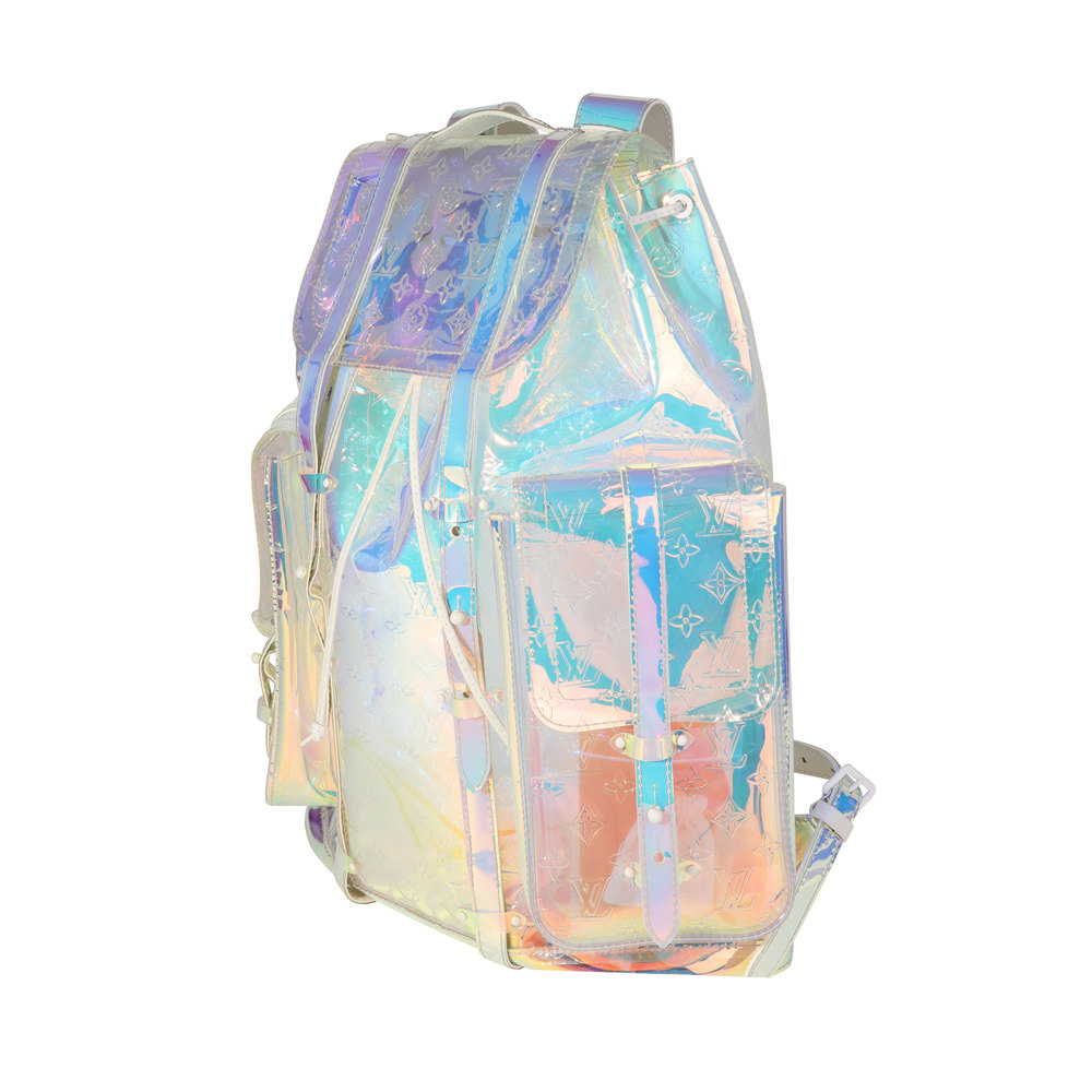 Louis Vuitton x Virgil Abloh PVC Prism Christopher Backpack - Picture 3 of 6